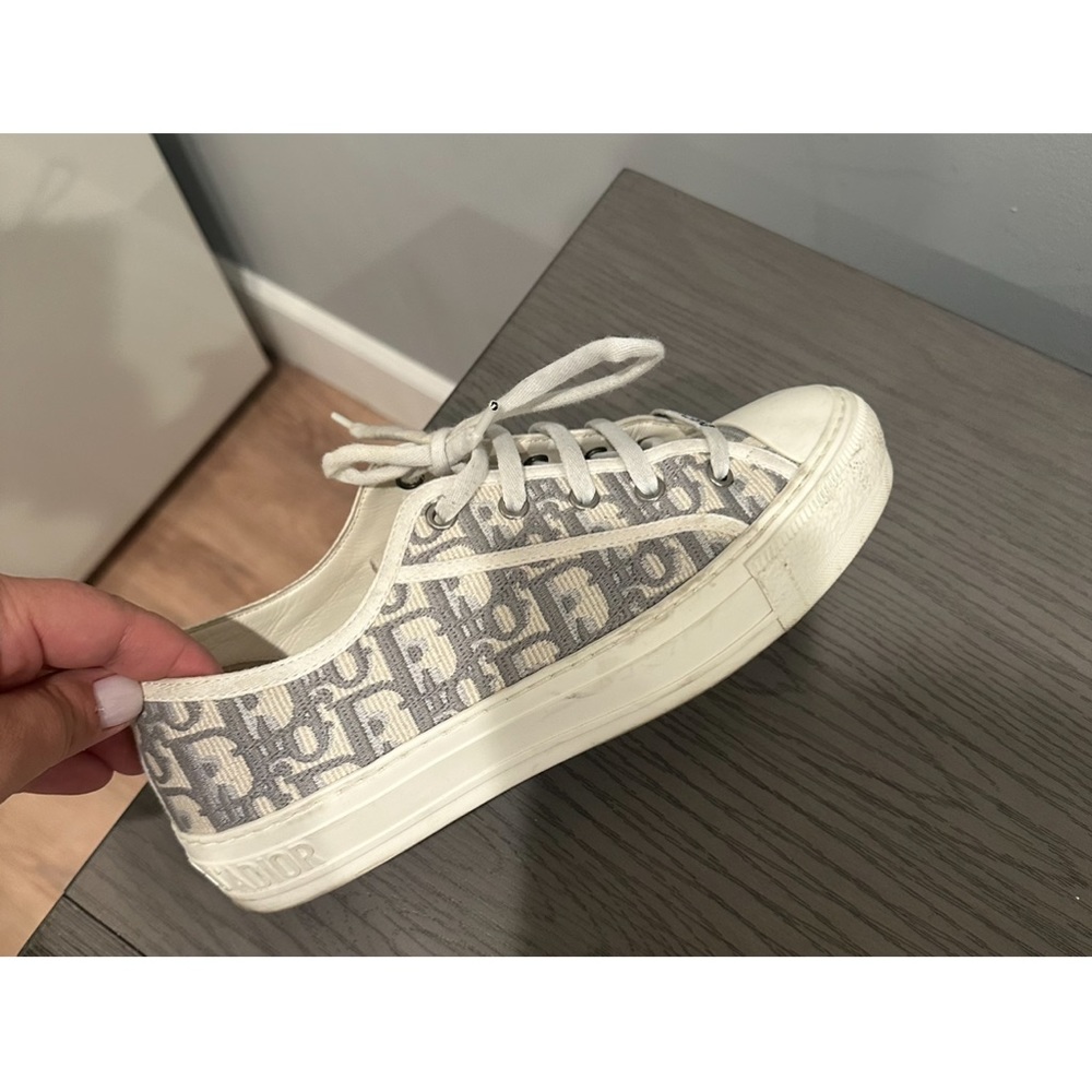 Walk'n'Dior Sneaker

Stone Gray Dior Oblique Embroidered Cotton